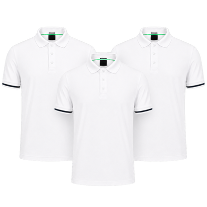 3-Pack Classic Polo Shirts