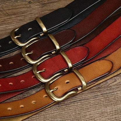 Cinturón de cuero Verano para hombre