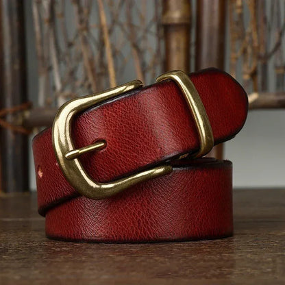 Cinturón de cuero Verano para hombre