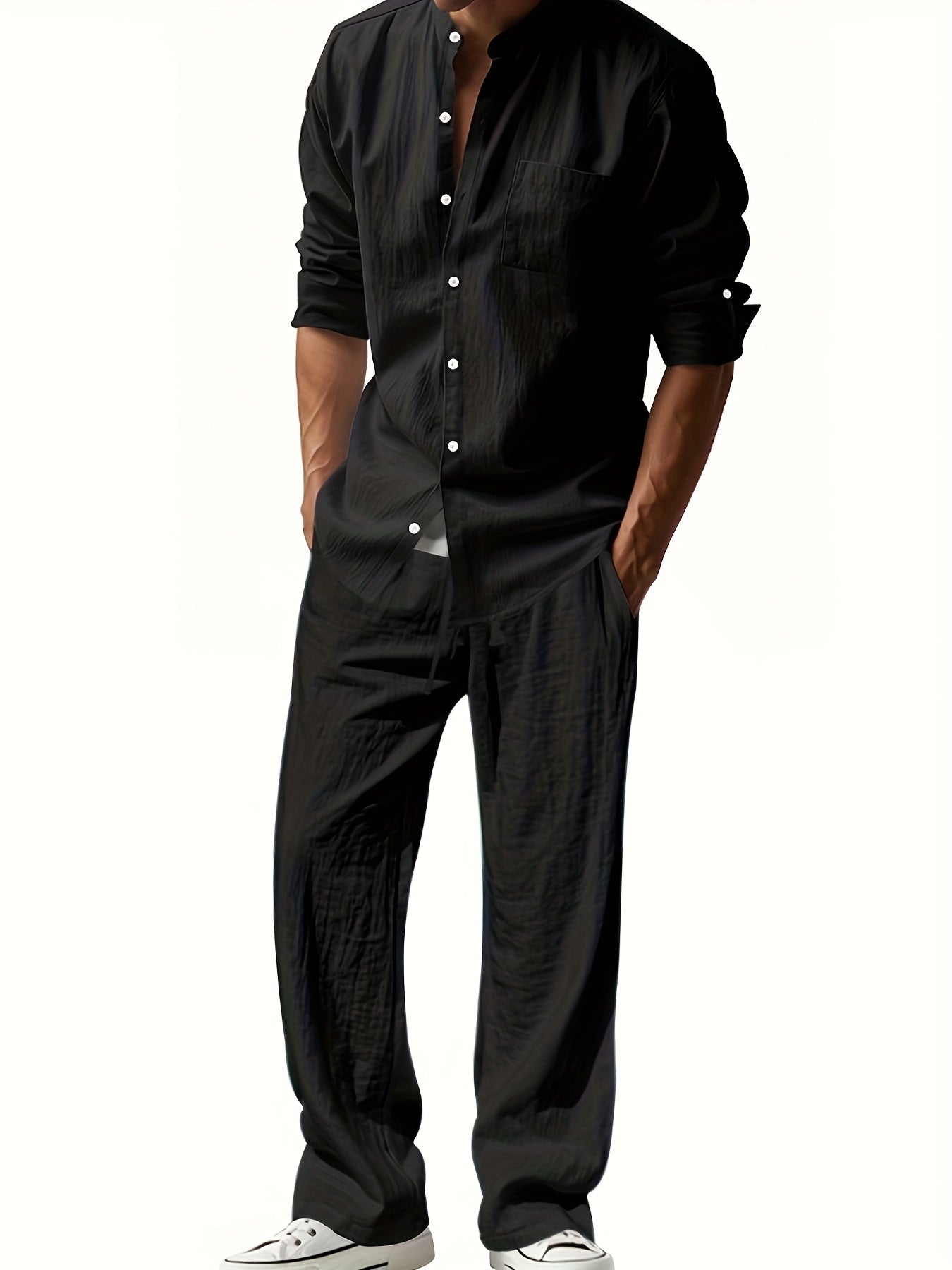 Owen - Casual Linen Set