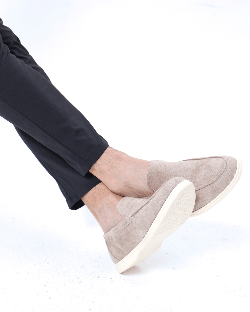 Old Money Suede Loafers - Sanvelier